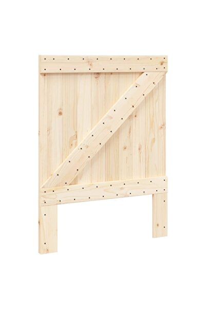 vidaxl Bedside table, 80x104 cm, solid pine wood