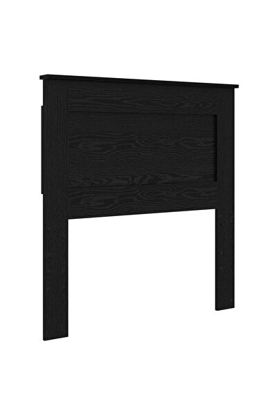 vidaxl Tăblie cap cu headboard Stejar Negru 80 cm Lemn compozit