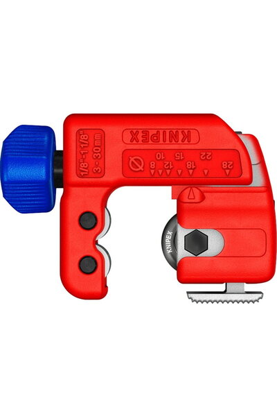 Knipex Tăietor de țevi TubiX S (roșu, 3 - 30mm)