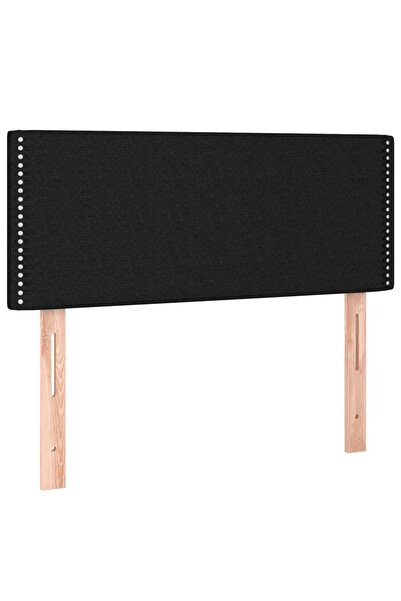 vidaxl Bed headboard, black, 80x5x78/88 cm, textile