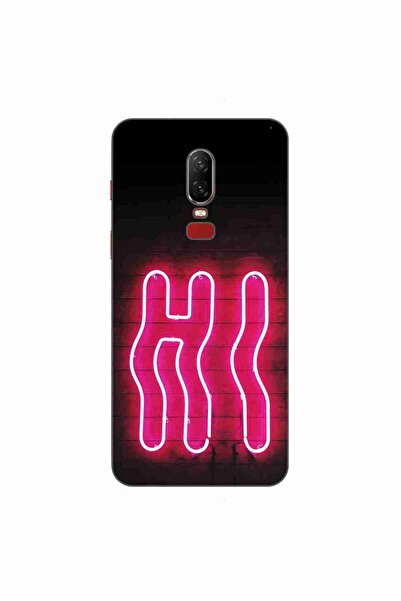 OEM Husa compatibila cu OnePlus 6 Silicon Gel Tpu Model Neon Hi