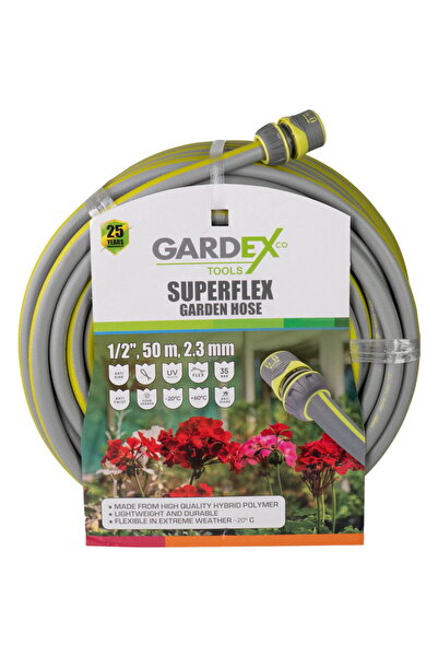 Gardex Градински маркуч SUPERFLEX 1/2 ", 50м, 2.3мм GX
