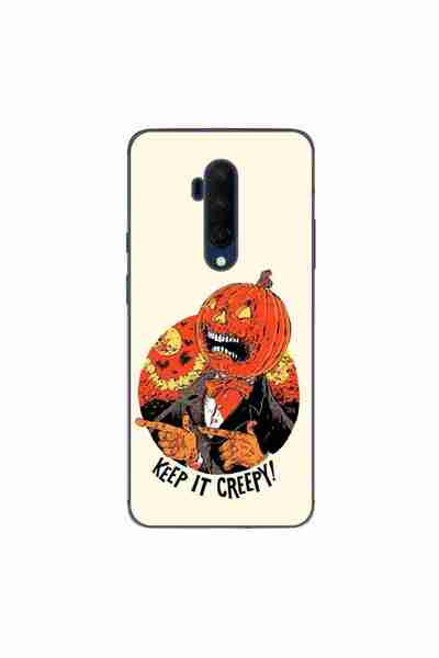 OEM Husa compatibila cu OnePlus 7T Pro Silicon Gel Tpu Model Halloween Keep i...