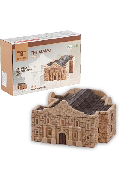 Wise Elk Set constructie caramizi - Fortul Alamo, 510 piese reutilizabile