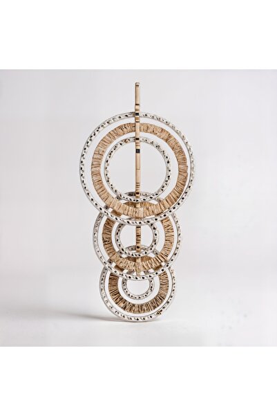 Oria Jewelry Pandantiv din argint 925 și argint 925 placat cu aur roz diamond...