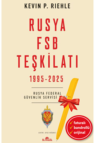 Kronik Kitap Alfa Kalem-Rusya FSB Teşkilatı (Kevin P. Riehle)Tarih Set