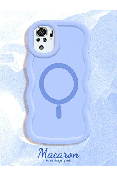 CASEVIBE Xiaomi Redmi Note 10 4G/Note 10S Uyumlu Dalga desenli, darbelere day...