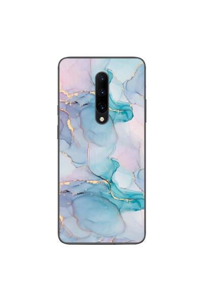 OEM Husa compatibila cu OnePlus 7 Pro Silicon Gel Tpu Model Abstract Watercol...
