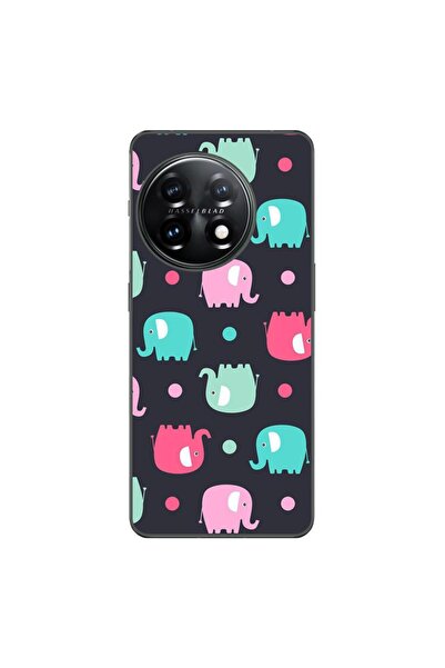 OEM Husa compatibila cu OnePlus 11 Silicon Gel Tpu Model Pattern Elefant