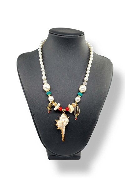 Bozhi Necklace Glass Beads Stylish Gift