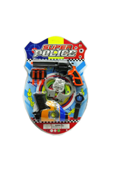 PlayFun Police Top Bottom Set "Super Police" 6511110005433