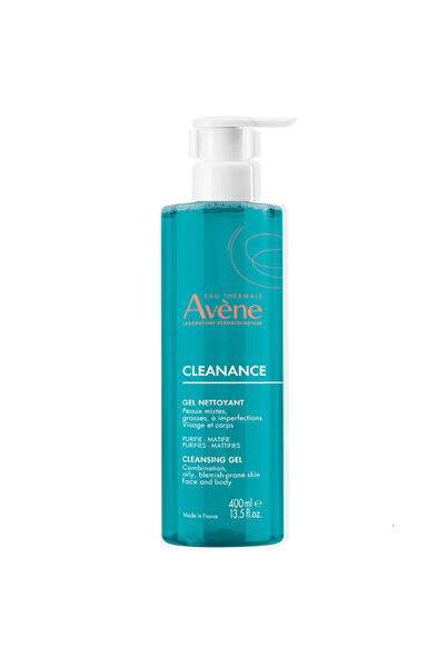 Avène Thermal Water كلينانس جل تنظيف الوجه المطفي للبشرة الدهنية والمعرضة لحب...