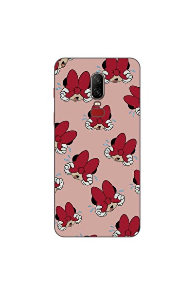 OEM Husa compatibila cu OnePlus 6 Silicon Gel Tpu Model Minnie Pattern Funda ...