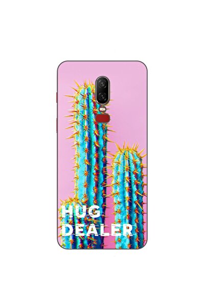 OEM Husa compatibila cu OnePlus 6 Silicon Gel Tpu Model Mesaj Hug Dealer