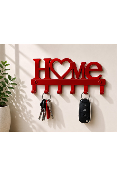 farist Home Designed Keychain Hanger – Decorative 3D Printed Wall Keychain 25...