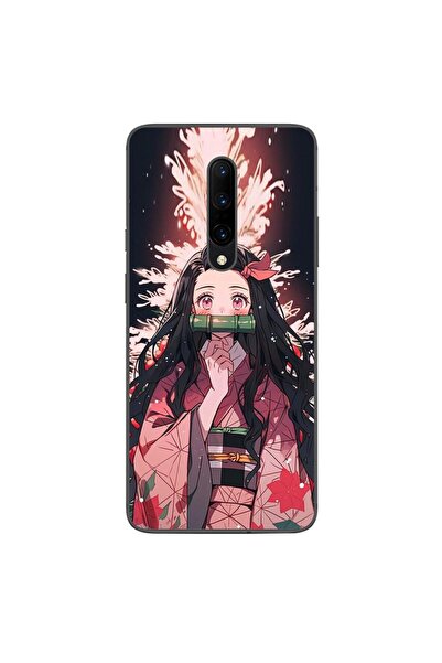 OEM Husa compatibila cu OnePlus 7 Pro Silicon Gel Tpu Model Demon Slayer Nezuko