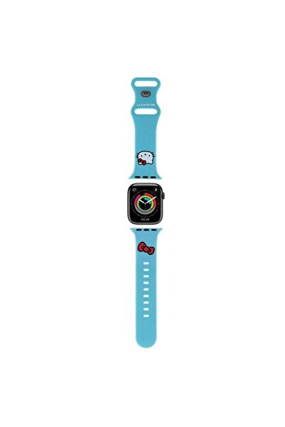 Hello Kitty Curea din silicon cu cap de pisicuță pentru Apple Watch Seria 42/...