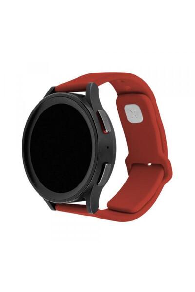 FIXED Silicone Sporty Strap for Huawei Watch / Xiaomi Watch Series, 22mm, Red