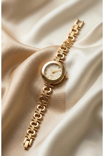 KLISHE Butik Minimal Women's Steel Watch Gold Color Vintage Old Money Luxury ...