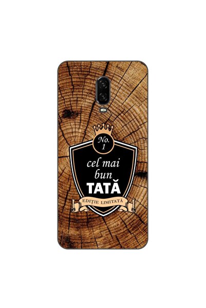 OEM Husa compatibila cu OnePlus 6T Silicon Gel Tpu Model Cel Mai Bun Tata
