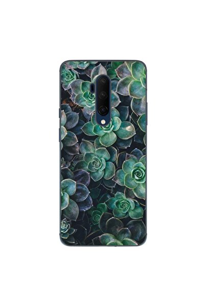 OEM Husa compatibila cu OnePlus 7T Pro Silicon Gel Tpu Model Flori de Stanca
