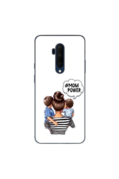 OEM Husa compatibila cu OnePlus 7T Pro Silicon Gel Tpu Model Mom of Boys