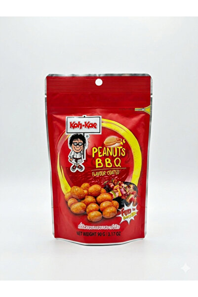 koh Kae Koh-Kae Roasted & Seasoned Bbq Peanuts (3X90G)