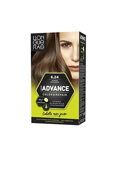 Llongueras Vopsea de par cu acoperire de lunga durata COLOR ADVANCE 6.24 maro...