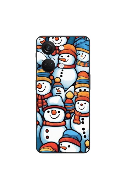 OEM Husa compatibila cu OnePlus Nord 3 Silicon Gel Tpu Model Snowman Pattern