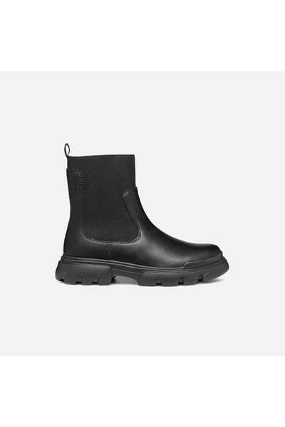 Geox Pantofi negri de damă până la gleznă Junette