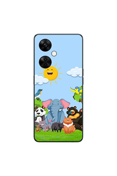 OEM Case compatible with OnePlus Nord CE3 Lite Silicone Gel Tpu Jungle Friend...