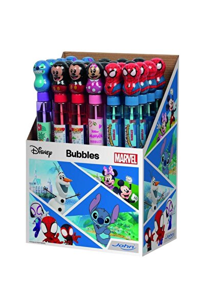 John Hellas John Σαπουνόφουσκες Wand Disney and Marvel 120ml 40065