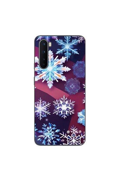 OEM Husa compatibila cu OnePlus Nord Silicon Gel Tpu Model Fulgi de Gheata