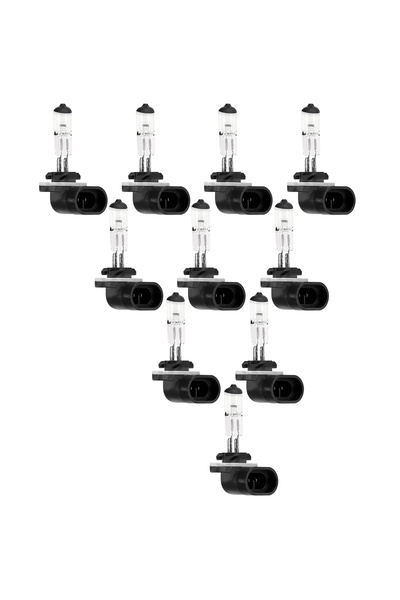LIGARO 881 Halogen Headlight Bulb 12V 27W Quartz Glass High Brightness Plug a...