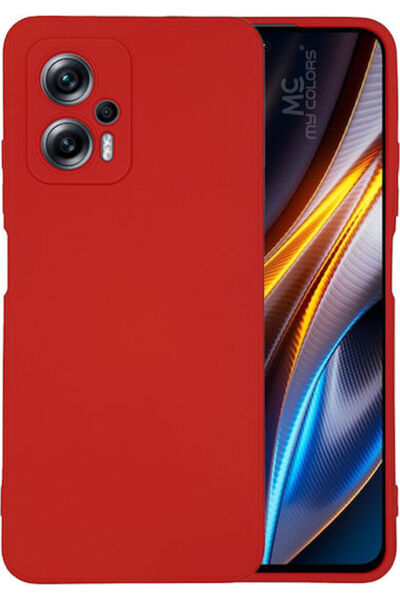 Other Σονίκ Πίσω Κάλυμμα Σιλικόνης Κόκκινο (Poco X4 GT 5G)