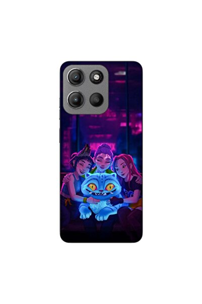 OEM Husa compatibila cu Motorola Moto G15 Silicon Gel Tpu Model KPop Demon Hu...