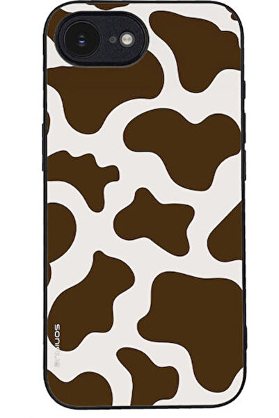 Other Σονίκ Σειρά Animal Print Θήκη Κινητού Τηλεφώνου Apple iPhone 16e Αγελάδ...