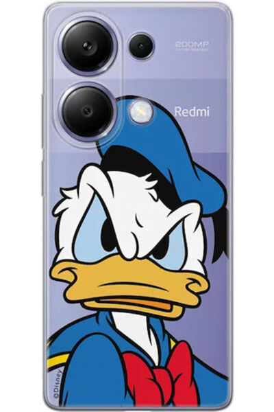 Disney Θήκη Redmi Note 13 Pro Donald Μερική Εκτύπωση Θυμωμένο Σχέδιο Διαφανής...