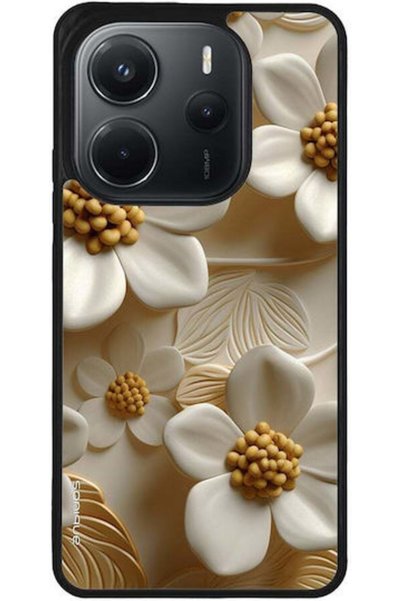 Other Θήκη Sonique Σειράς 3D Λουλουδιών για Xiaomi Redmi Note 14 4G 164.84mm ...