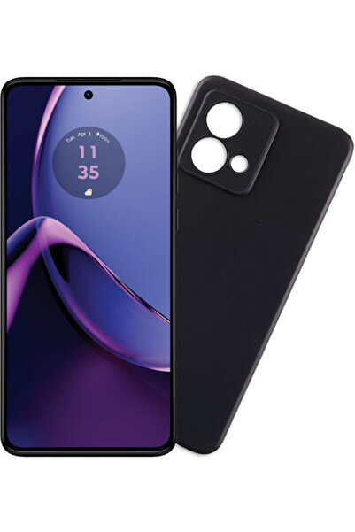 Other Volte-Tel Πίσω Κάλυμμα Σιλικόνης με Λουράκι Μαύρο (Moto G84) Κωδικός: 8...