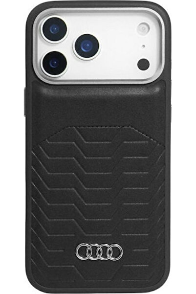 Audi Θήκη GT από Συνθετικό Δέρμα Συμβατή με Magsafe για iPhone 17 Pro Μαύρο A...