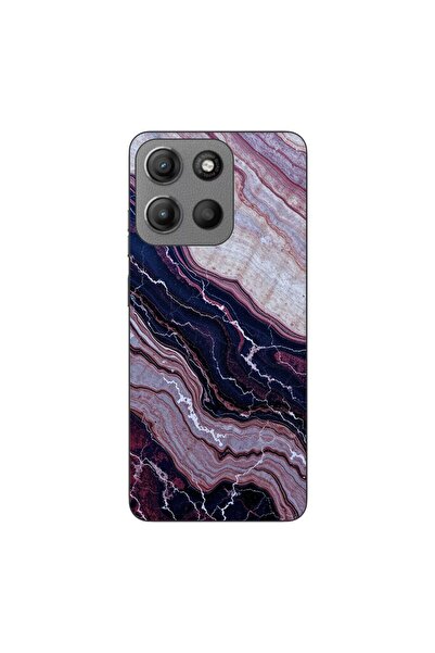 OEM Θήκη συμβατή με Motorola Moto G15, από σιλικόνη gel TPU, μοντέλο Αμέθυστο...