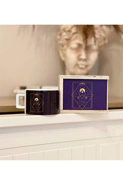 Yıldızan Nzr beautestore كوب التاروت بتصميم قلب قوس قزح مع صندوق 2026 1103473