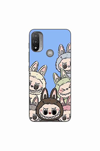 OEM Husa compatibila cu Motorola Moto E20 Silicon Gel Tpu Model Labubu Patter...