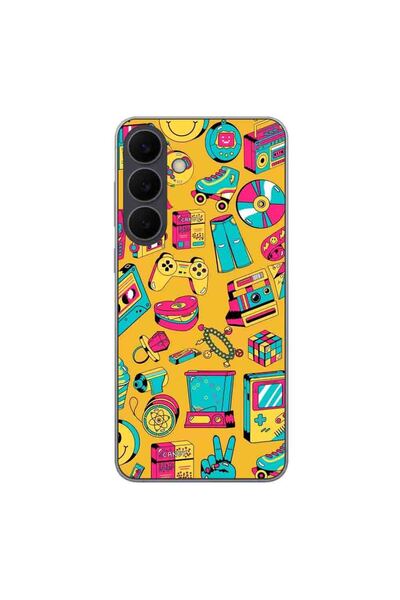 OEM Husa compatibila cu Samsung Galaxy S25 FE Silicon Gel Tpu Model Pop Art V...