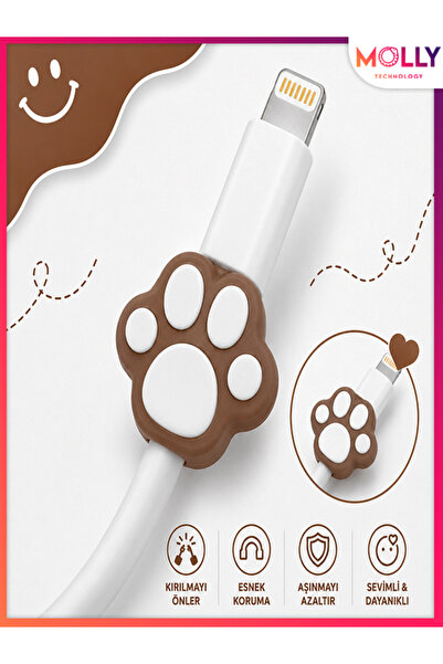 Molly Figured Silicone Cable Protector – Cute Device to Prevent Cable Breakage
