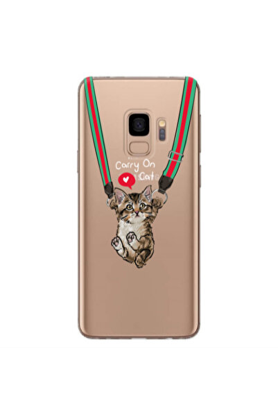 Other Samsung S9 Swinging cat Transparent Silicone TPU Θήκη