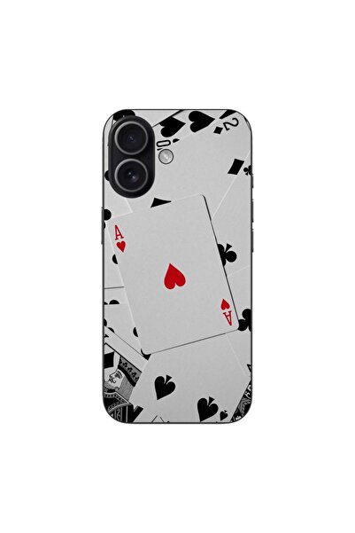 OEM Husa compatibila cu Apple iPhone 17 Silicon Gel Tpu Model Carti Poker