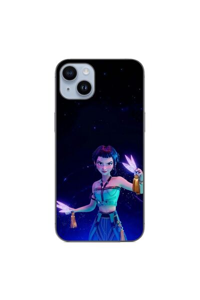 OEM Husa compatibila cu Apple iPhone 14 Plus Silicon Gel Tpu Model KPop Demon...
