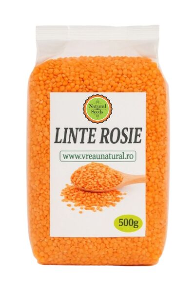 Natural Seeds Product Linte Rosie 500 gr